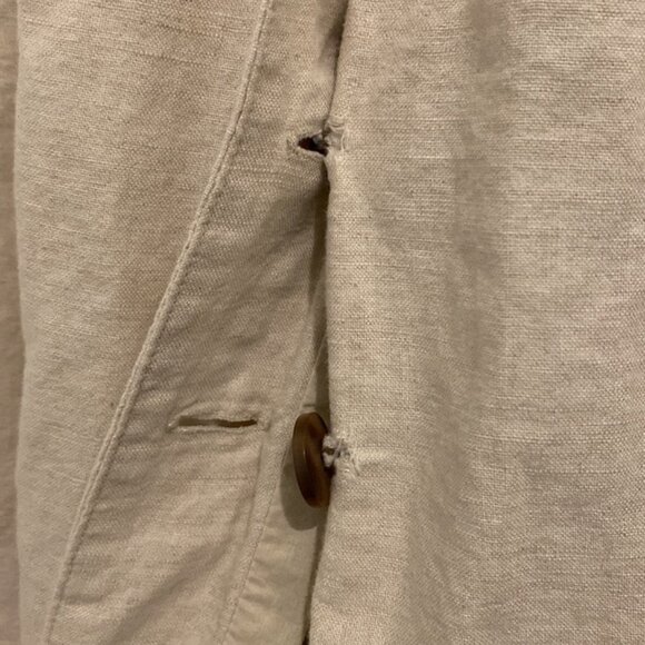 GAP Button-Front Midi Dress - Picture 4 of 7